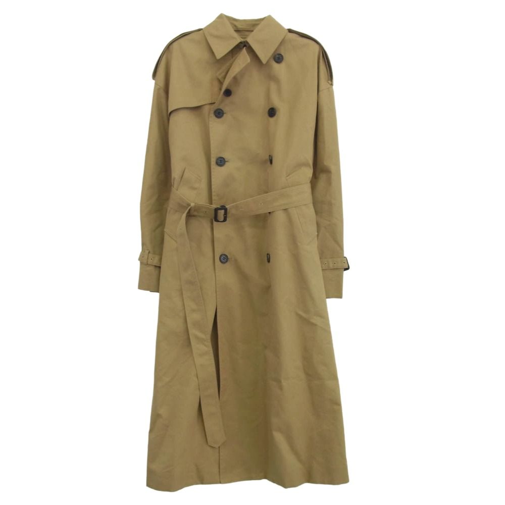 HYKE ハイク 222-17294 BIG FIT ビッグフィット トレンチ コート カーキ系 2