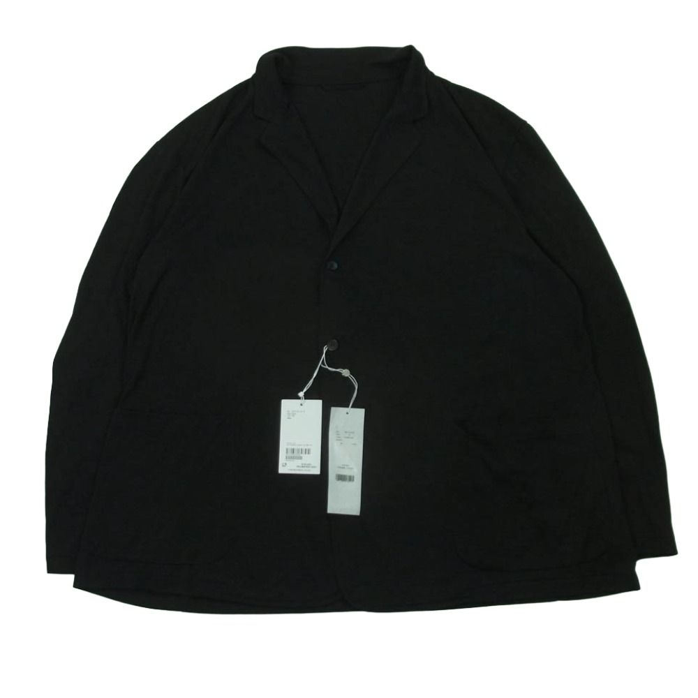 COMOLI コモリ 25SS B01-05029 サマーウール テーラード ジャケット チャコール系 2