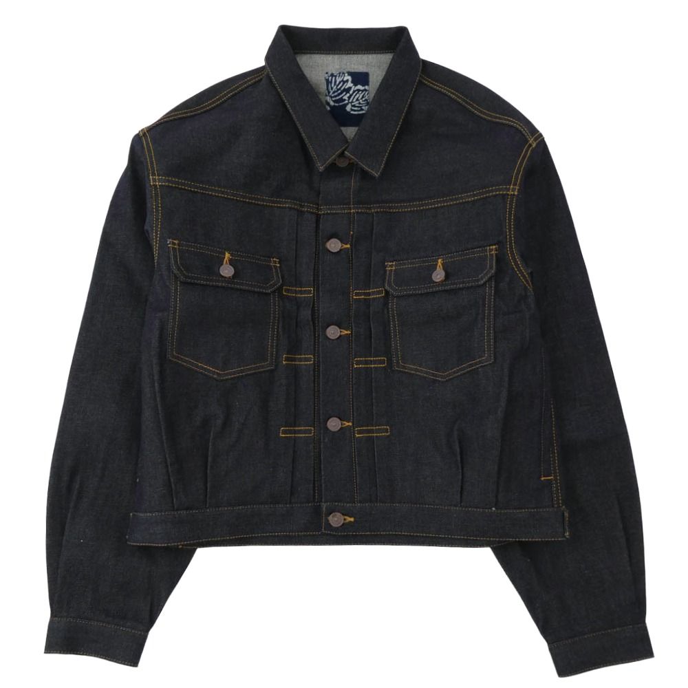 VISVIM ビズビム 25ss 0225905006001 ICT SS 101X JKT UNWASHED アンウォッシュド デニム ジャケット インディゴブルー系 2 新古品