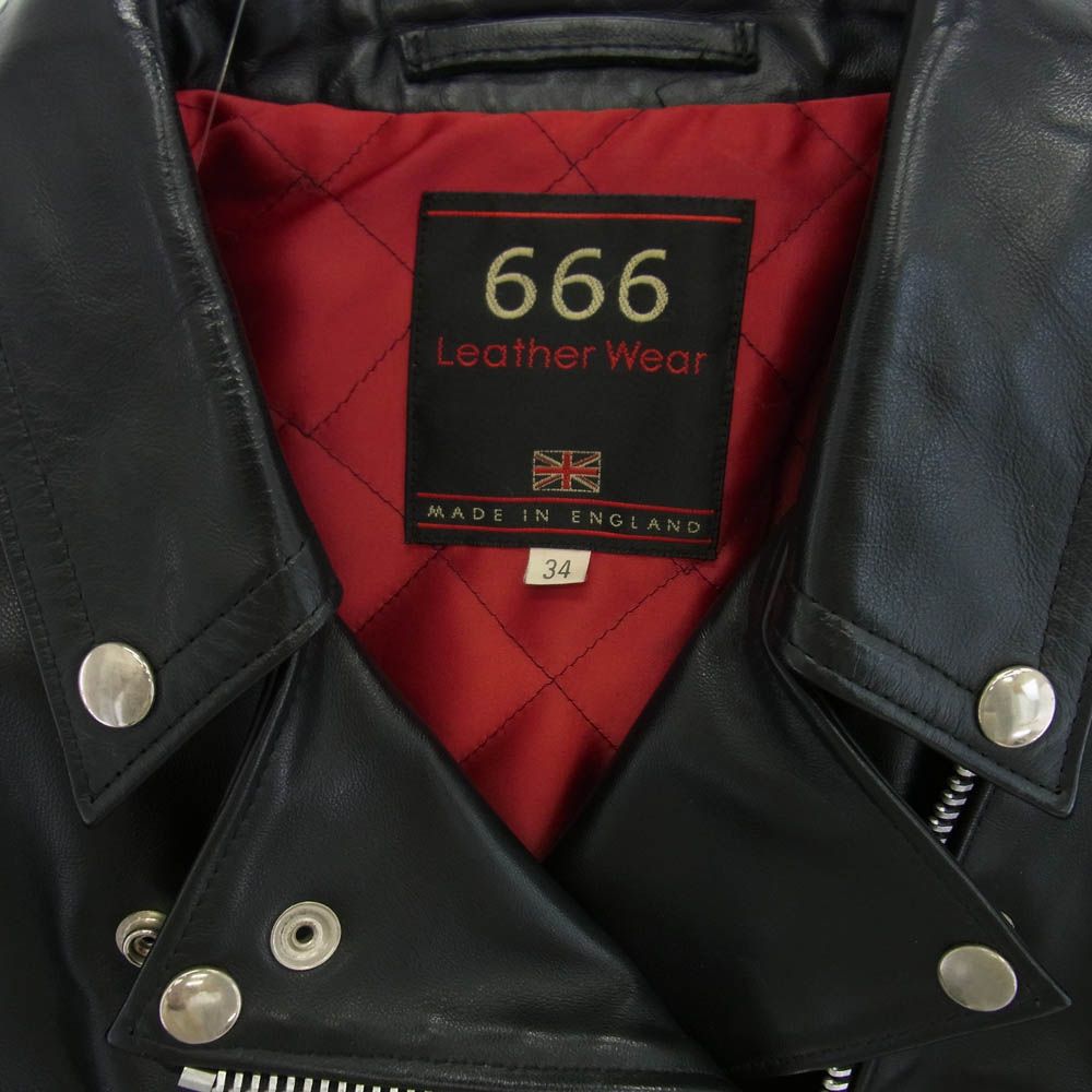 666 34サイズ　ライダース 英国製 イエロー 英国製】666ライダース LJM-1 サイズ 34 ライトニング｜Yahoo