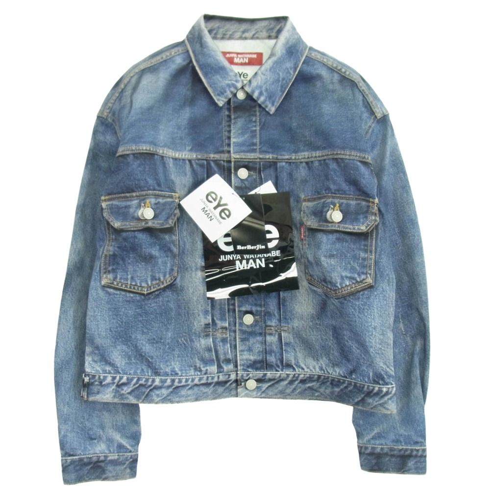 JUNYA WATANABE COMME des GARCONS MAN 25SS WO-J910-100 BerBerJin Levi s ベルベルジン リーバイス 507XX 2nd Gジャン デニム ジャケット 新古品