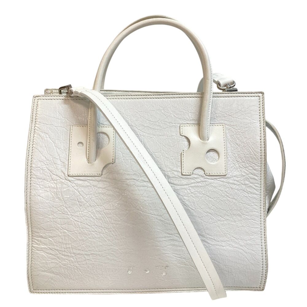 かなり大きめ☆ OFF-WHITE オフホワイト ショルダー　トートバッグ off-white オフホワイト ショルダーバッグ トートバッグ