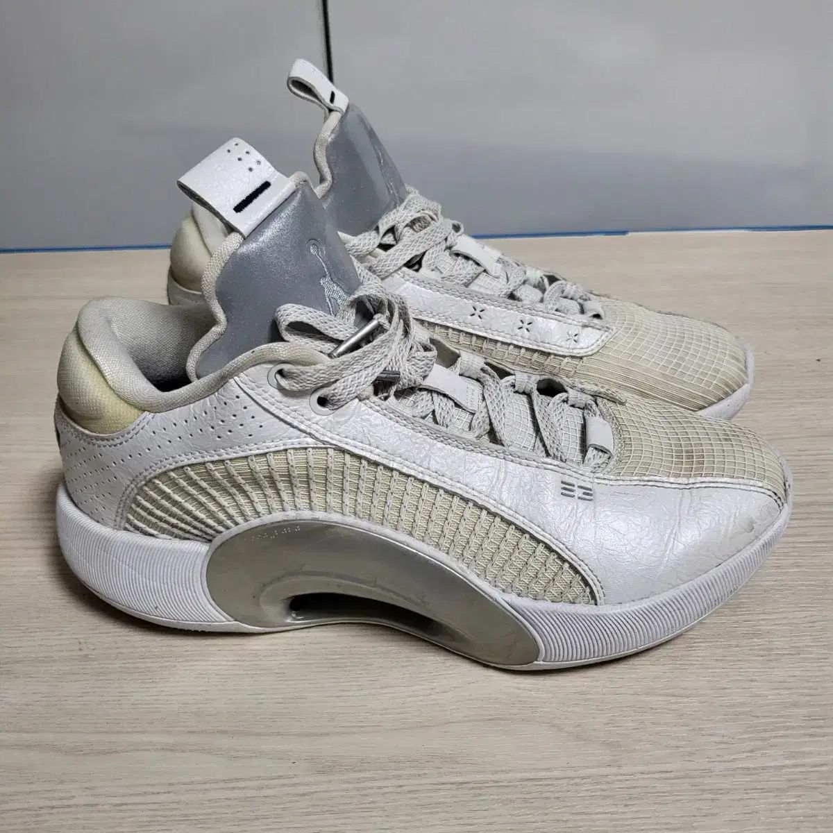  ナイキ エア ジョーダン 35 白 バスケシューズ シューズ(男性用) バスケットボール