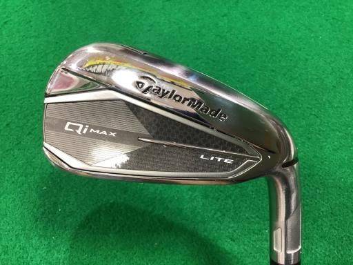 テーラーメイド Qi MAX LITE 7S アイアンセット IR AIR SPEEDER TM Qi35 IR フレックスR メンズ 男性用 右利き 右用 Cランク ゴルフクラブ