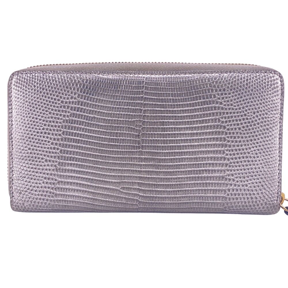 GUCCIグッチ 456117 ラウンドファスナー 型押しロゴ ダブルG GG