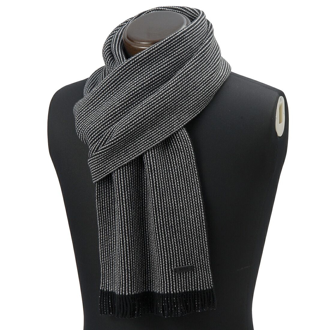 HUGO BOSS ヒューゴボス マフラー＆ニット帽 メンズ ギフトセット