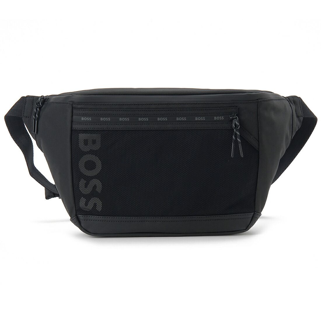 HUGO BOSS ボディバッグ　美品　黒　メンズ HUGO BOSS ヒューゴボス ボディバッグ メンズ 50552745 001 ONSET