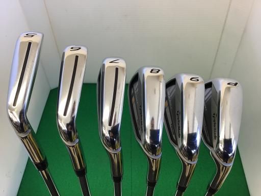 テーラーメイド ROCKET BLADEZ TOUR 6S アイアンセット IR Dynamic G フレックスS メンズ 男性用 右利き 右用 Dランク ゴルフクラブ