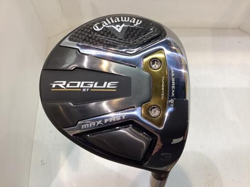 キャロウェイ ROGUE ST MAX FAST 3W フェアウェイウッド FW SPEEDER NX 40 for CW ROGUE ST FW フレックスS メンズ 男性用 右利き 右用 Bランク ゴルフクラブ