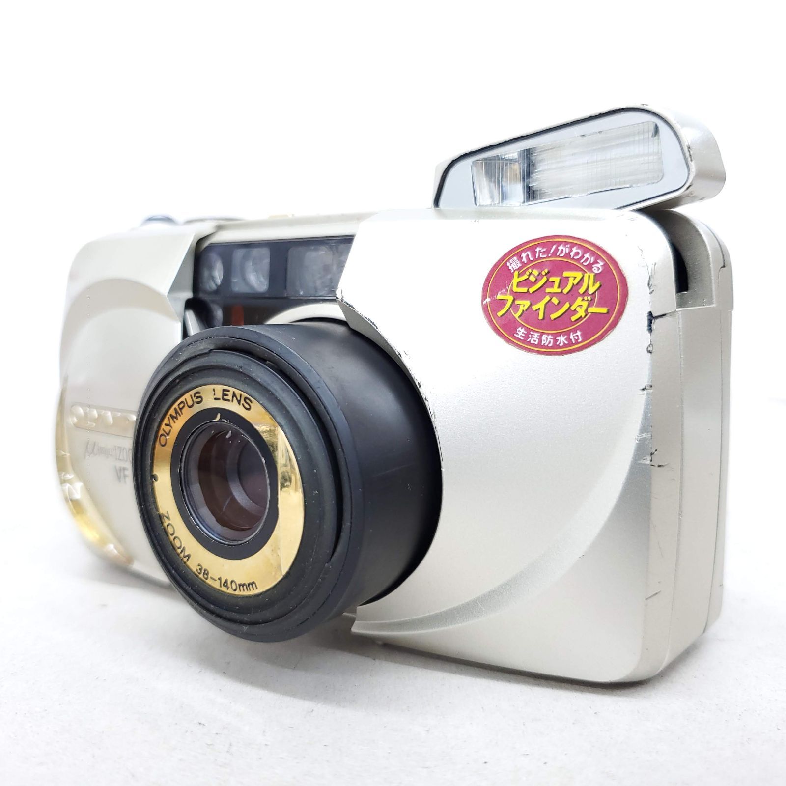 動作 済 Olympus μ mju ZOOM 140 VF F1017-109-3v