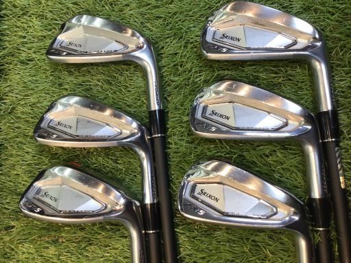 ダンロップ SRIXON ZXi5 6S アイアンセット IR 純正特注シャフト フレックスR メンズ 男性用 右利き 右用 Bランク ゴルフクラブ