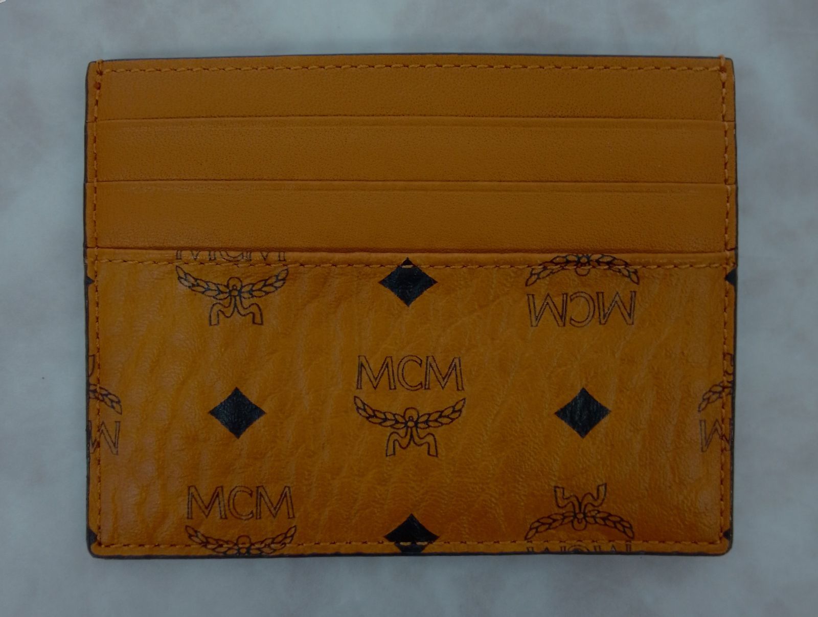 ANW 14 MCM マネークリップ カードケース ゴールド金具 箱＆保存袋付き