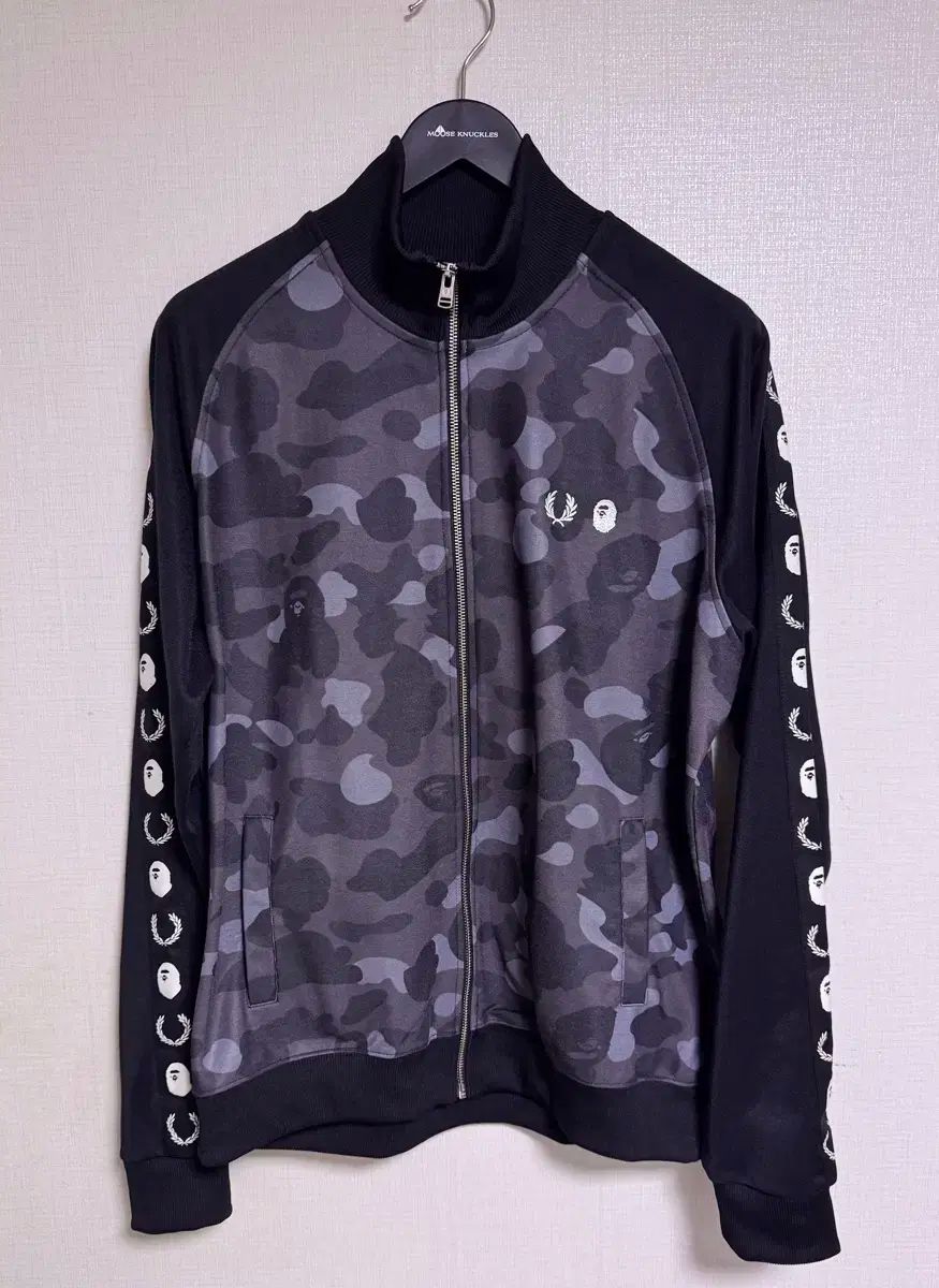 A BATHING APE X FRED PERRY カモフラ ジャケット XL 実物