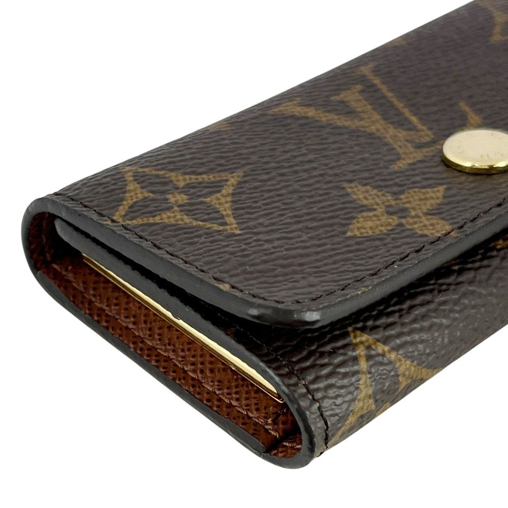  ルイヴィトン ミュルティクレ4 4連 キーケース モノグラム ブラウン M 69517 465239 10 キーケース 小物