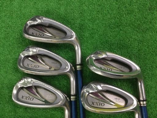 ダンロップ XXIO 2014 5S レディース アイアンセット IR XXIO MP800L アイアン フレックスL レディース 女性用 右利き 右用 Dランク ゴルフクラブ