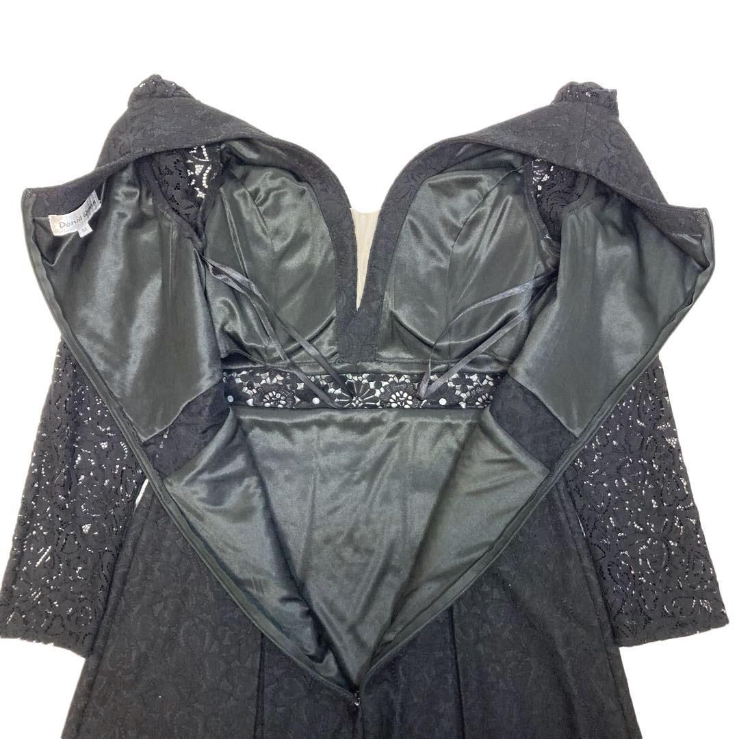 Donia Quinn / ドニアクイーン】総レース ボックスプリーツ ミニドレス