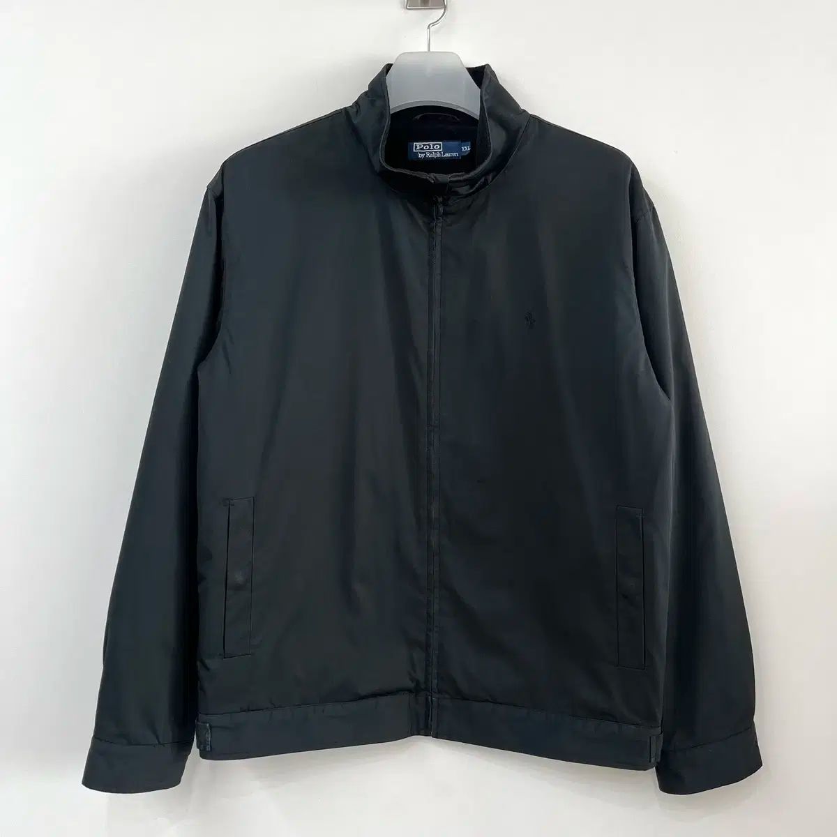 ポロラルフローレン ブラックポニー スイングトップ 裏起毛 ブルゾン ジャケット