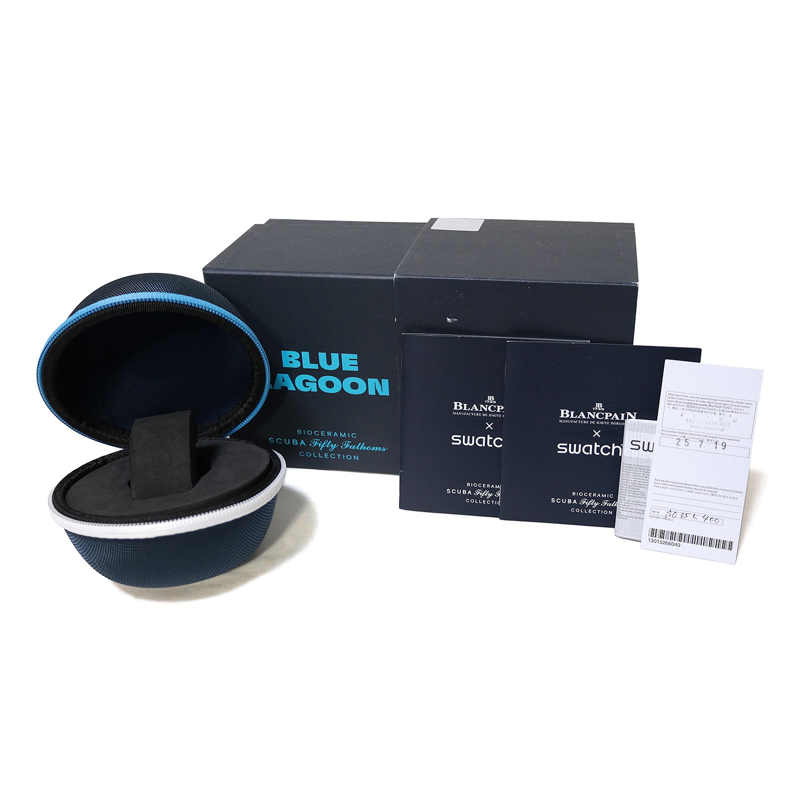 未使用 展示品 スウォッチ ブランパン スキューバ フィフティファゾム  