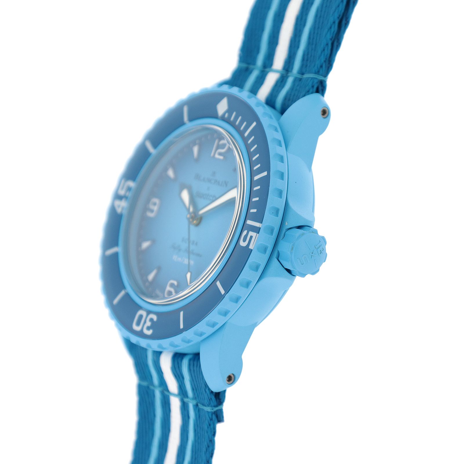 未使用 展示品 スウォッチ ブランパン スキューバ フィフティファゾム  