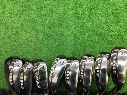 プロギア egg 2013 9S アイアンセット IR NS PRO FORCE OF egg フレックスR メンズ 男性用 右利き 右用 Cランク ゴルフクラブ