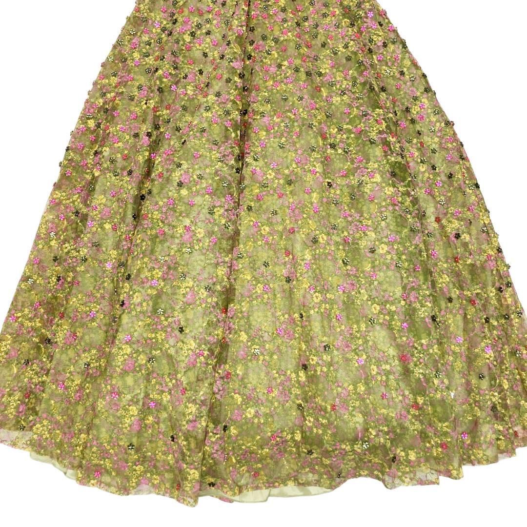 ジョヴァニ フラワーモチーフビジュー