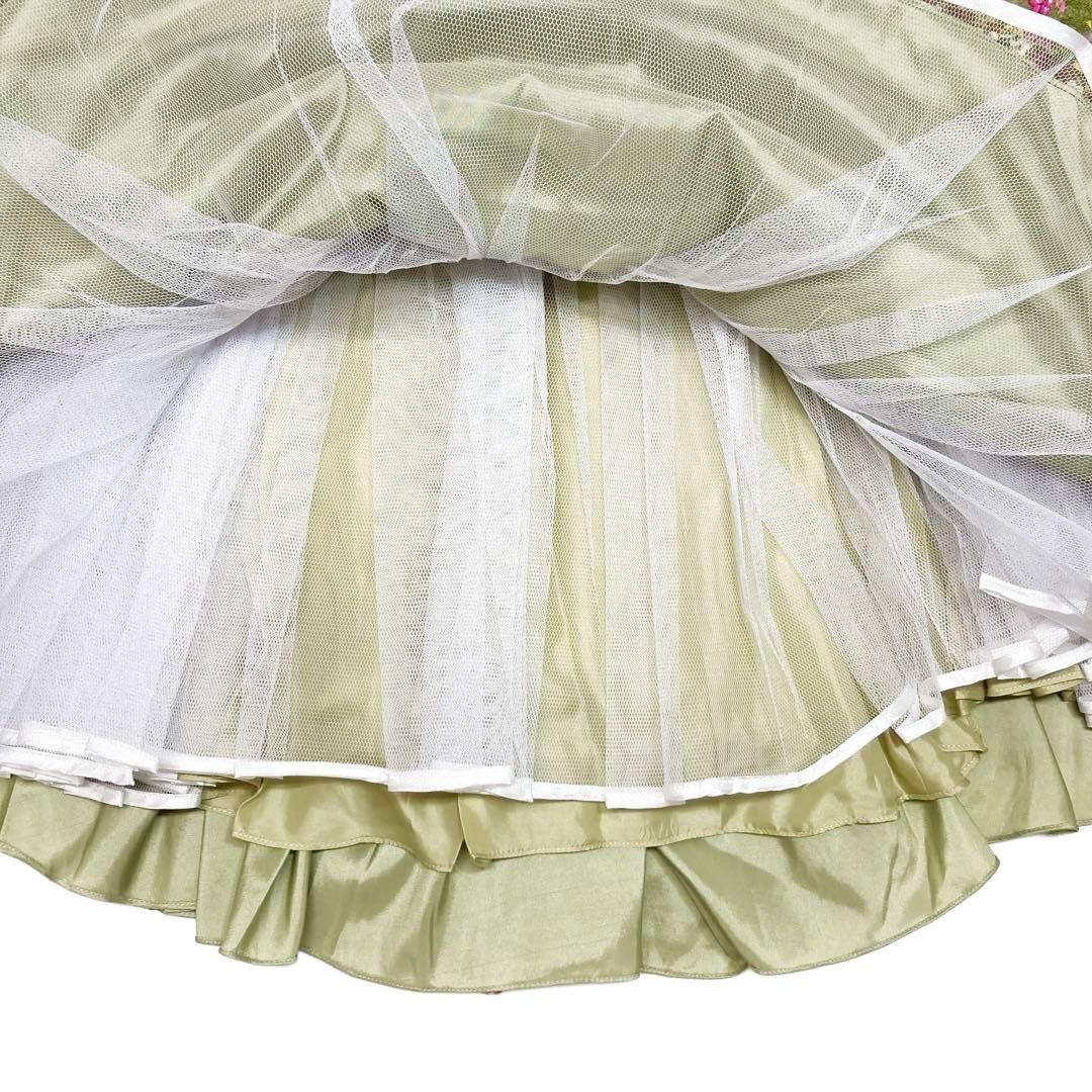 【送料無料】 JOVANI ジョヴァニ フラワーモチーフビジュー ロングドレス