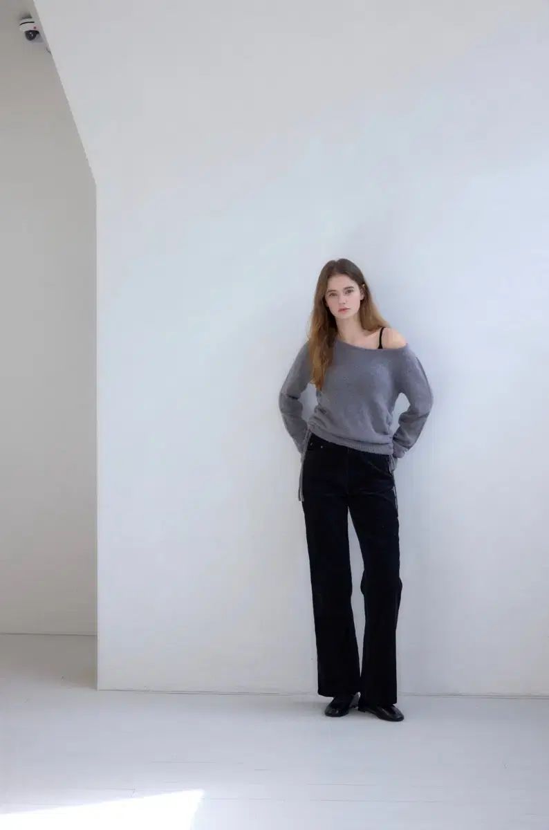 ウェアレスト イヴ コーデュロイ パンツ ブラック