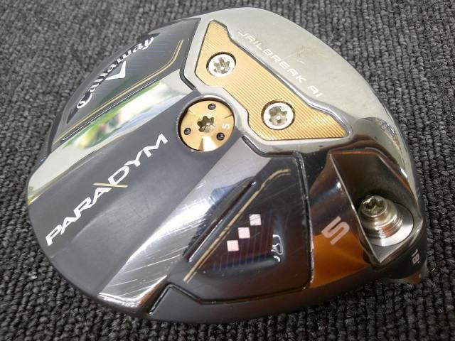 フェアウェイウッド キャロウェイ PARADYM ヘッドノミ レンチナシ 18 5853