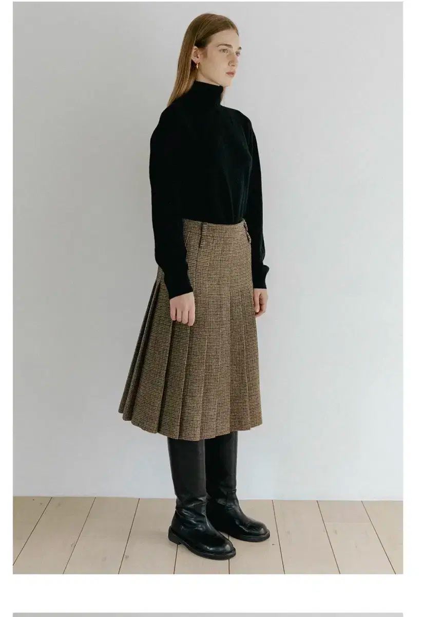 チュードメント CHECK スカート