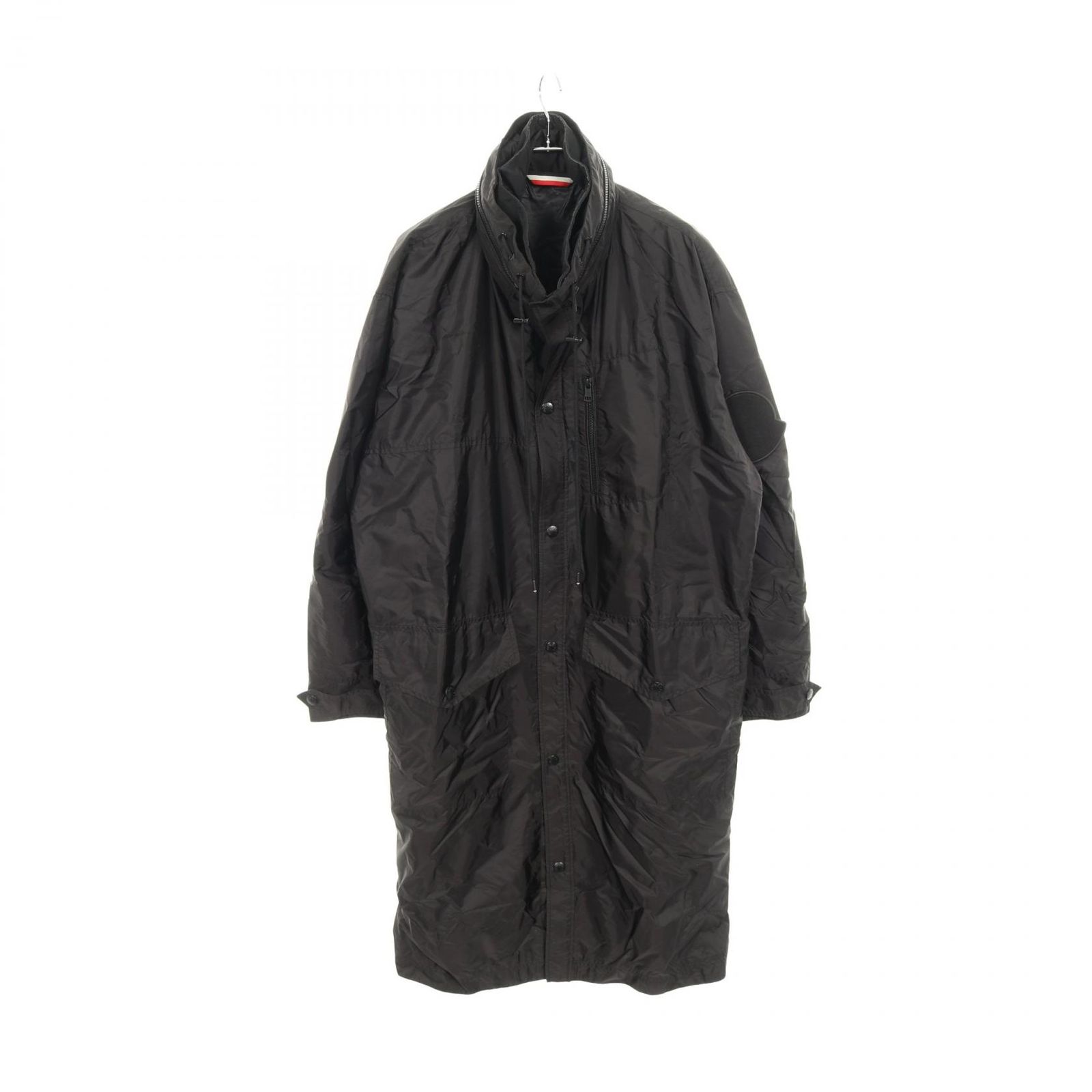 モンクレール MONCLER GREG 4210585 ブラック ナイロン コート メンズ Used B