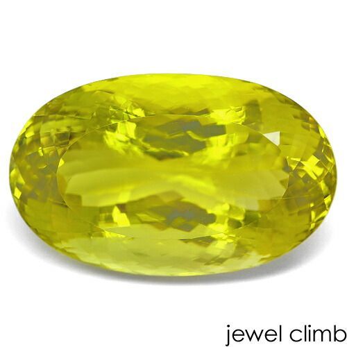 鑑別書付 ７５ＣＴ結晶が生み出す素晴らしい輝きカナリーレモンシトリン 宝石 ルース ７５ ５２ＣＴ