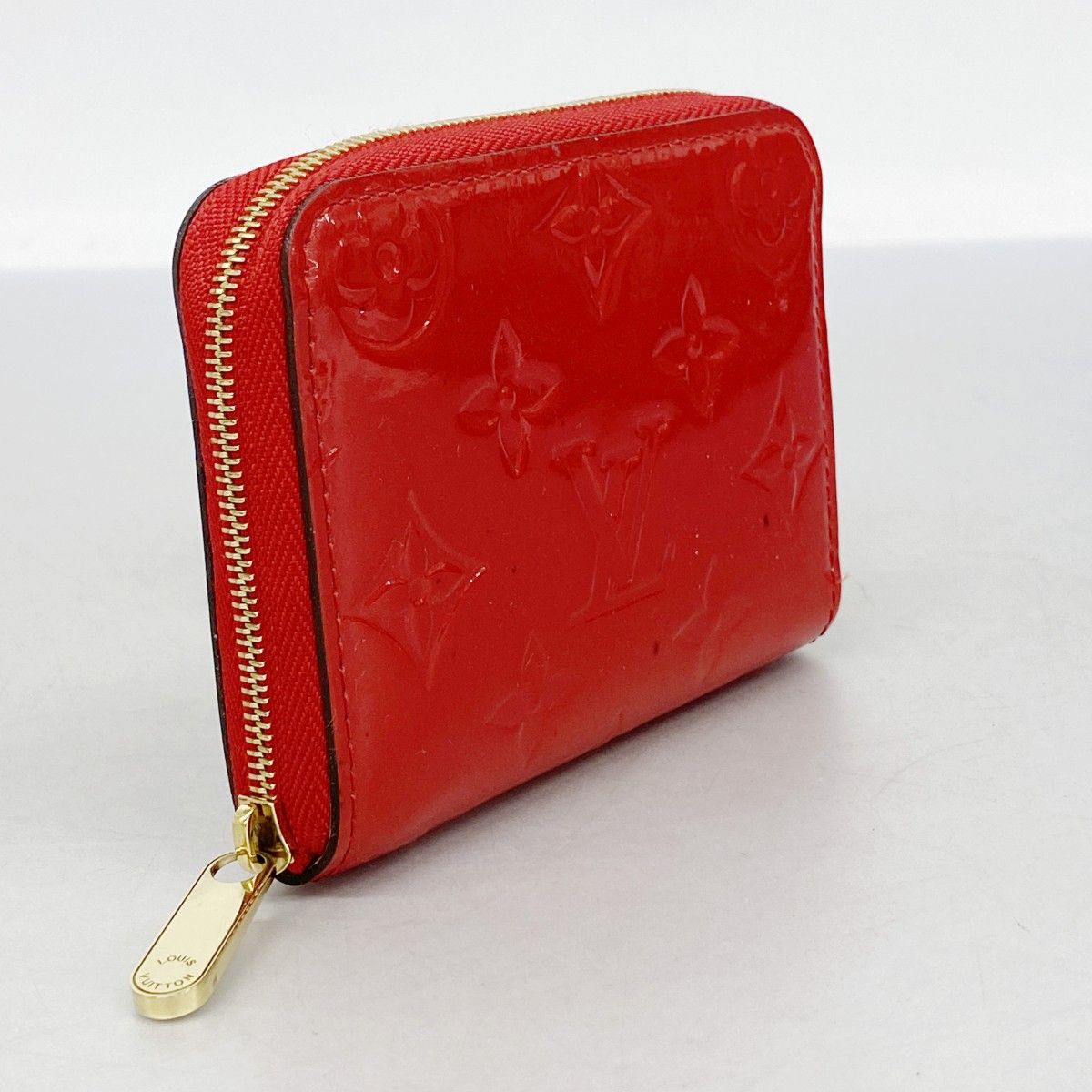5 ob 1107 ルイヴィトン コインケース ヴェルニ ジッピーコインパース M 90202 スリーズ レディース