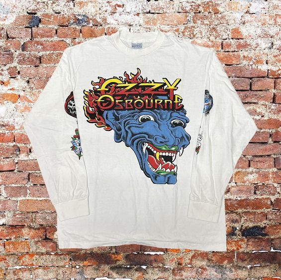 Ozzy Osbourne / オジーオズボーン 長袖 Tシャツ 般若 デビル ロンT