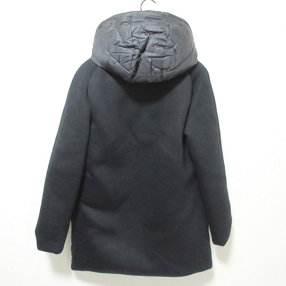 美品 JAN MAYEN ヤンマイエン フード2WAY フェイクファー切り替え 