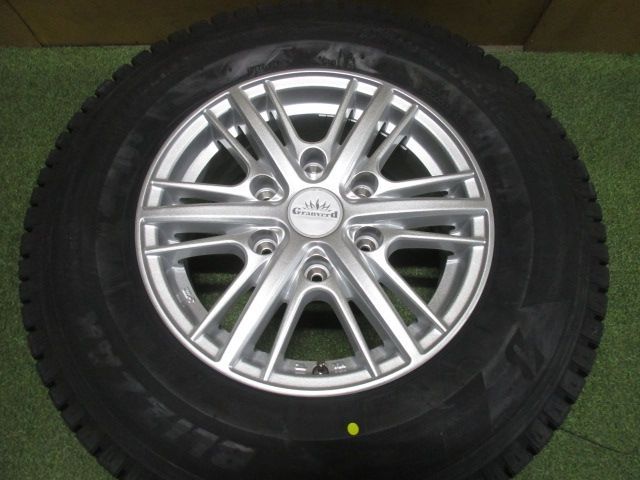 み グランベルド 195 80 R 15 スタッドレスタイヤ４本SET 200系ハイエース NV 350 E 26キャラバン