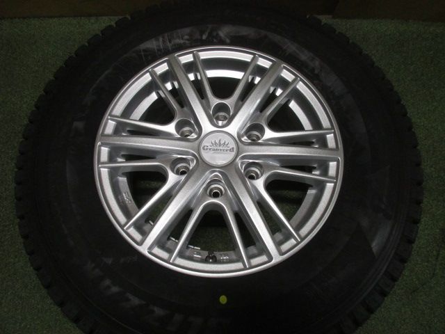 み グランベルド 195 80 R 15 スタッドレスタイヤ４本SET 200系ハイエース NV 350 E 26キャラバン