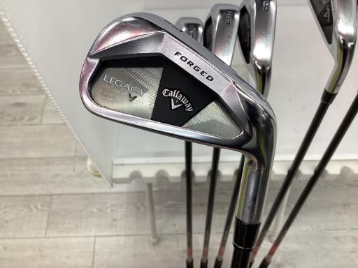 キャロウェイ LEGACY BLACK 6S アイアンセット IR Tour AD AD-85 フレックスS メンズ 男性用 右利き 右用 Cランク ゴルフクラブ