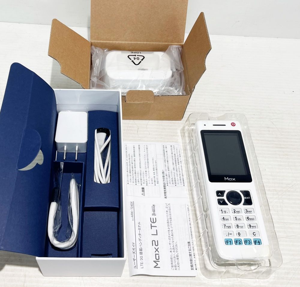 充電器セット アルフ LTEモジュール搭載 2次元ハンディターミナル Max 2 LTE ALFARK-7240 X C-1560