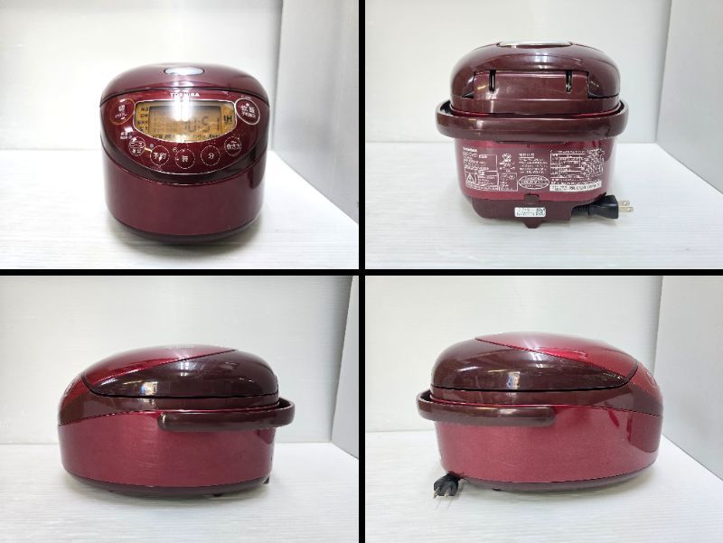  品 東芝 TOSHIBA IH方式 炊飯器 炊飯ジャー 3 5合炊き RC 6 XM グランレッド YR 19519 炊飯器 炊飯器 餅つき機