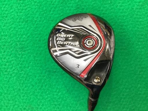 キャロウェイ GREAT BIG BERTHA 2015 3W フェアウェイウッド FW リシャフト フレックスその他 メンズ 男性用 右利き 右用 Cランク ゴルフクラブ
