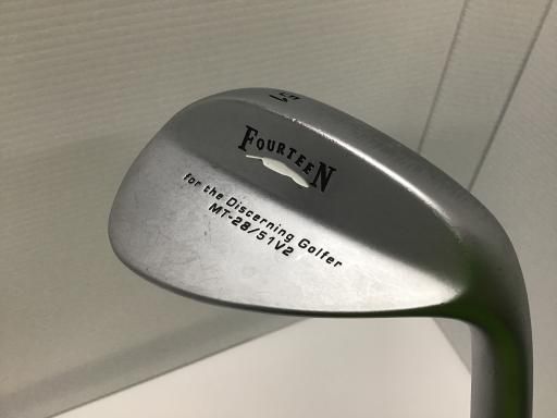 ゴルフ 【】 フォーティーン MT-28 V2(メッキ仕上げ) 51° ウェッジ WG