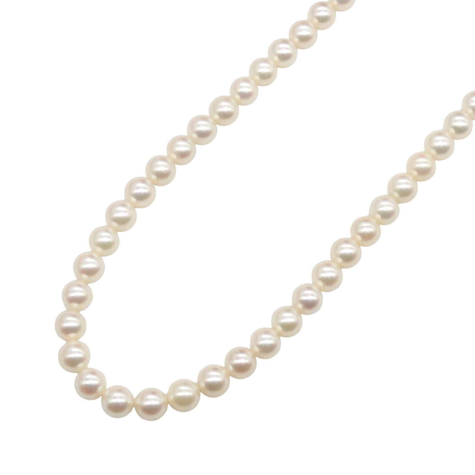 ジュエリー JEWELRY ネックレス アコヤパール ネックレス ｱｺﾔﾊﾟｰﾙ 28.6g 首回42.5㎝ シルバー925 ネックレス レディース Used A