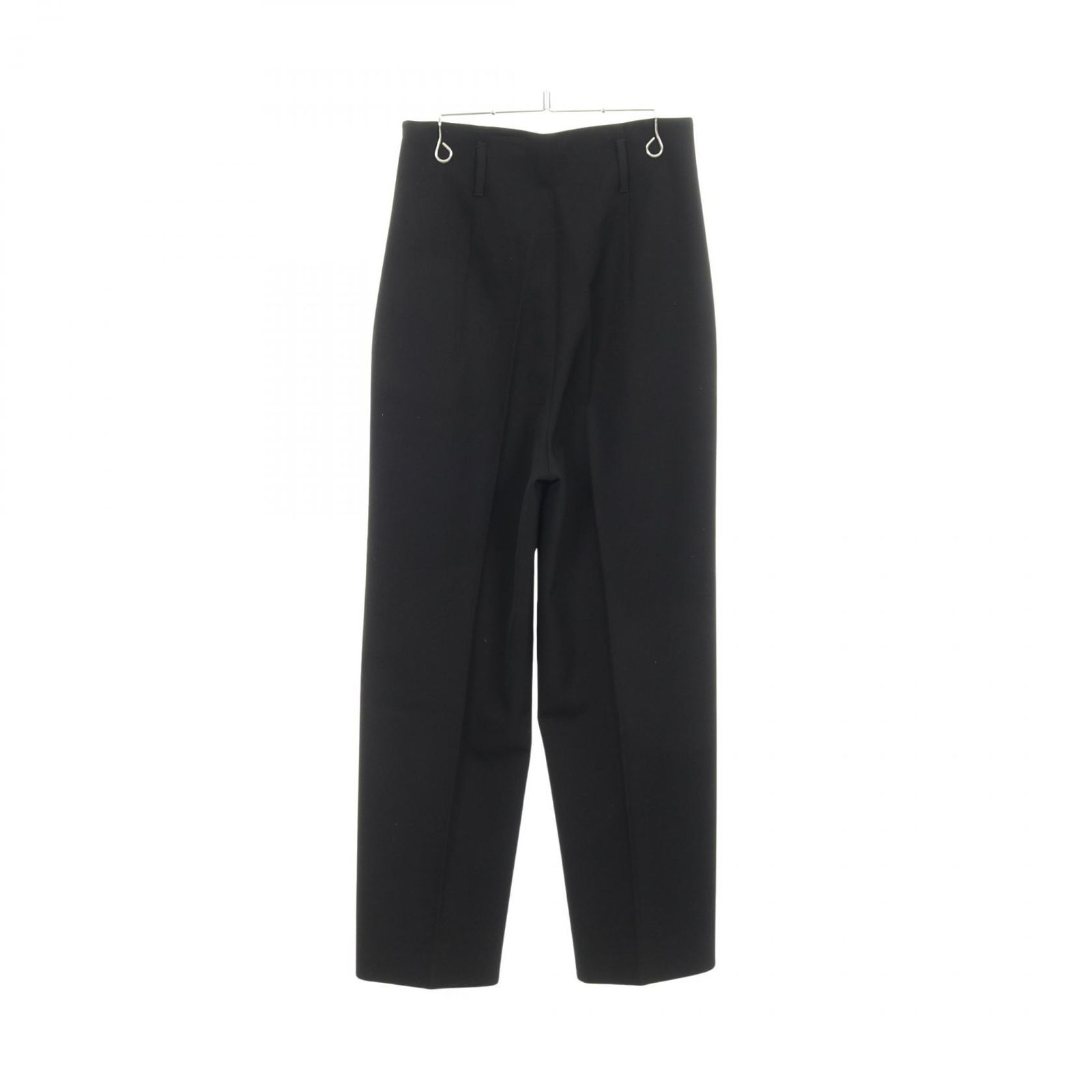 プラダ PRADA パンツ P2657H ブラック ウール パンツ レディース Used B