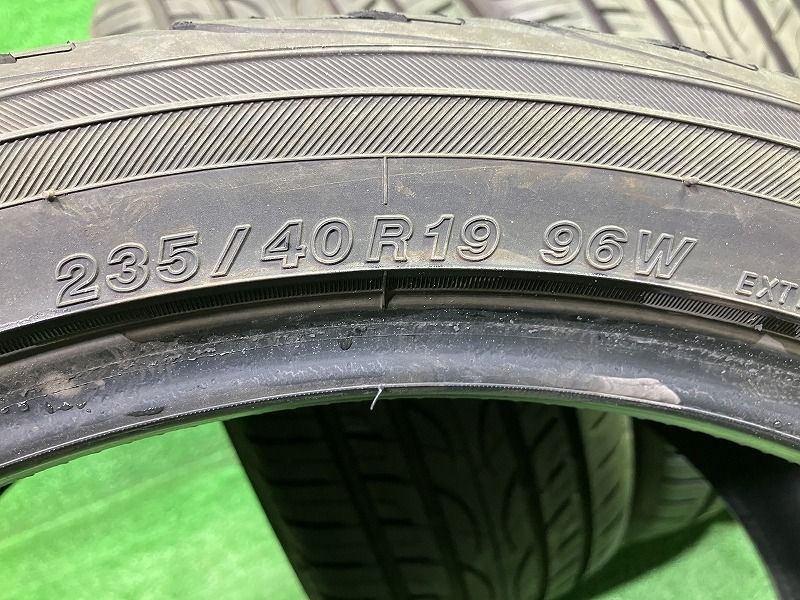  サマー ヨコハマ エンビガー 235 40 R 19 4本 7ミリ 19インチ サマータイヤ ノーマルタイヤ