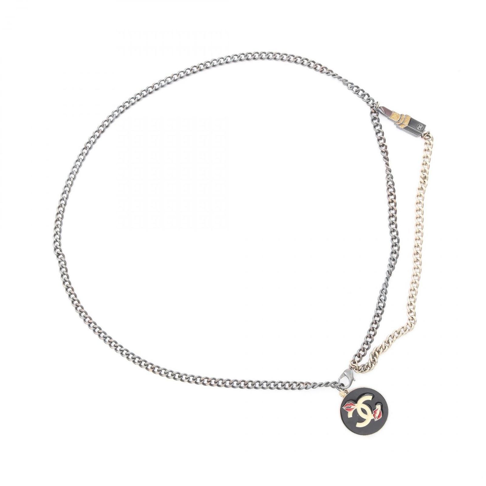 シャネル CHANEL ベルト ココマーク チェーンベルト GP ゴールドメッキ その他 チェーンベルト レディース Used B