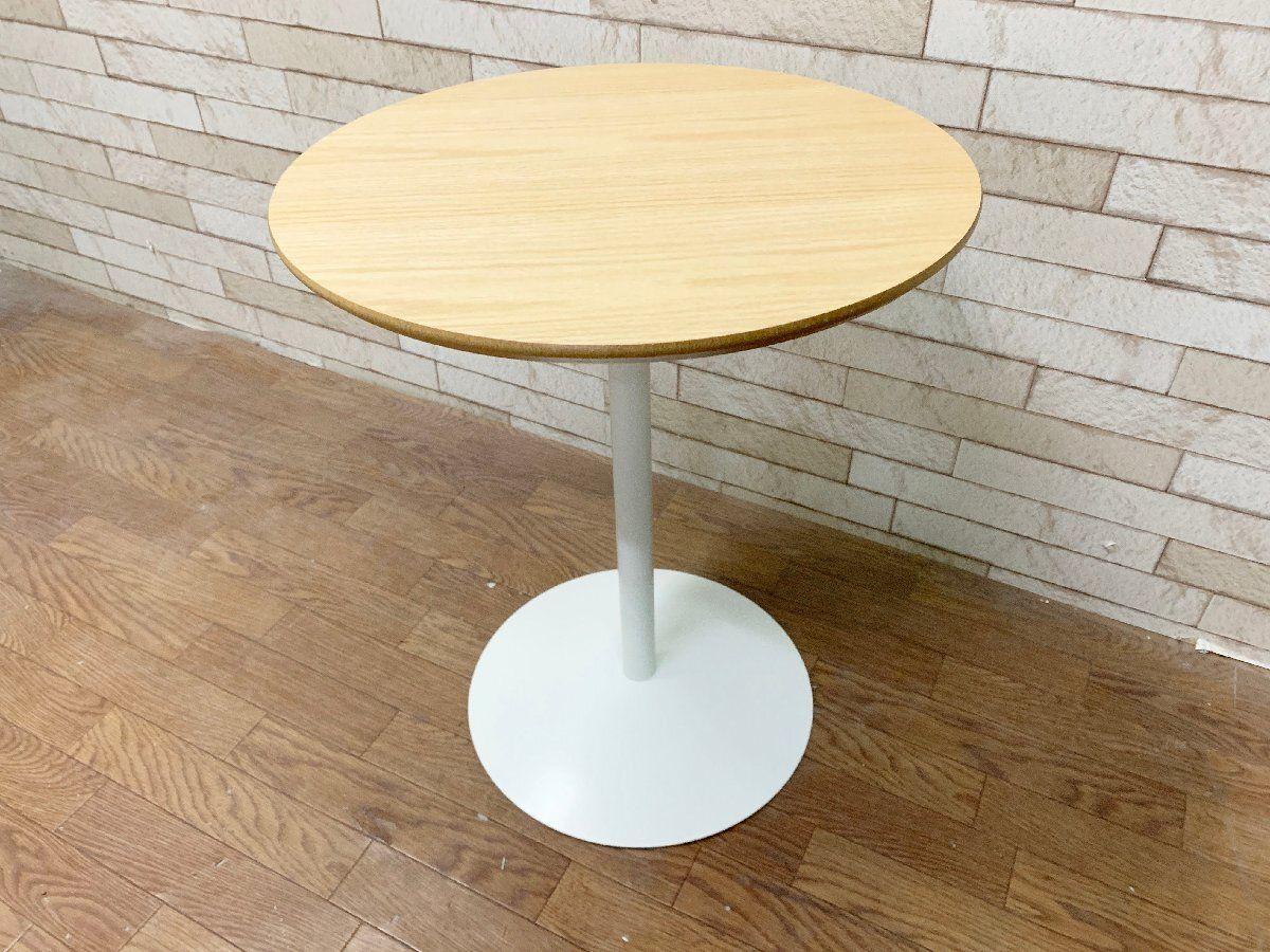 サイドテーブル 丸テーブル 机 ミニテーブル コンパクト カフェテーブル 北欧スタイル 直径45 cm 710 畑1134