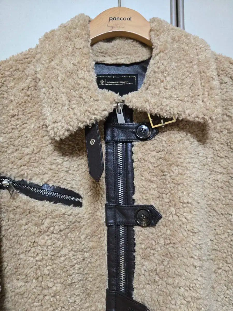 pancoat 판코트 フリース ムートン ジャケット