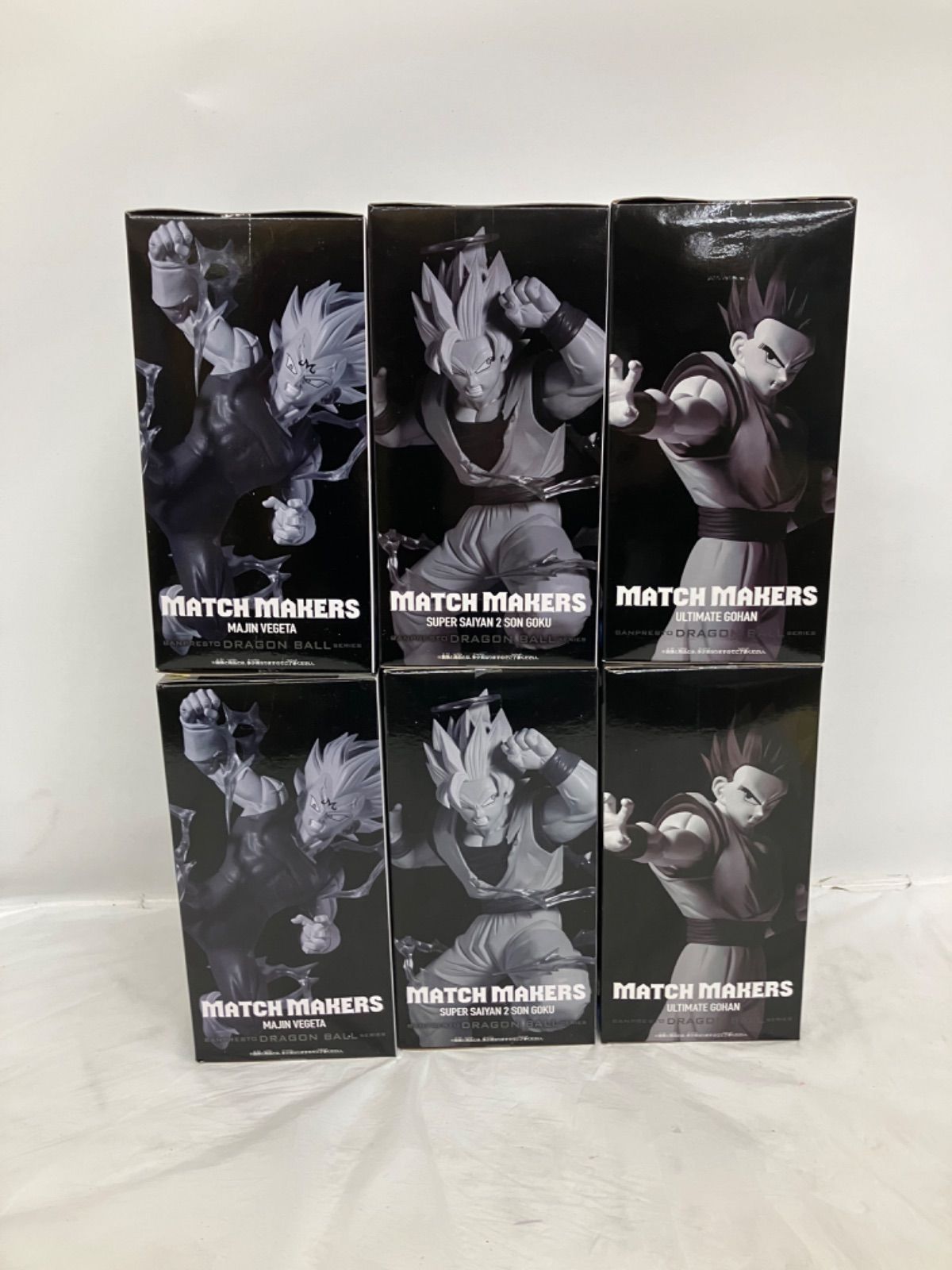 未開封 ドラゴンボールZ MATCH MAKERS フィギュア 3種6個セット LFJ311