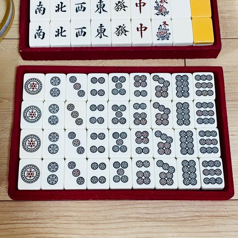 ☆激レア☆任天堂 レトロ 麻雀牌 役満 特重 亀一筒 宝