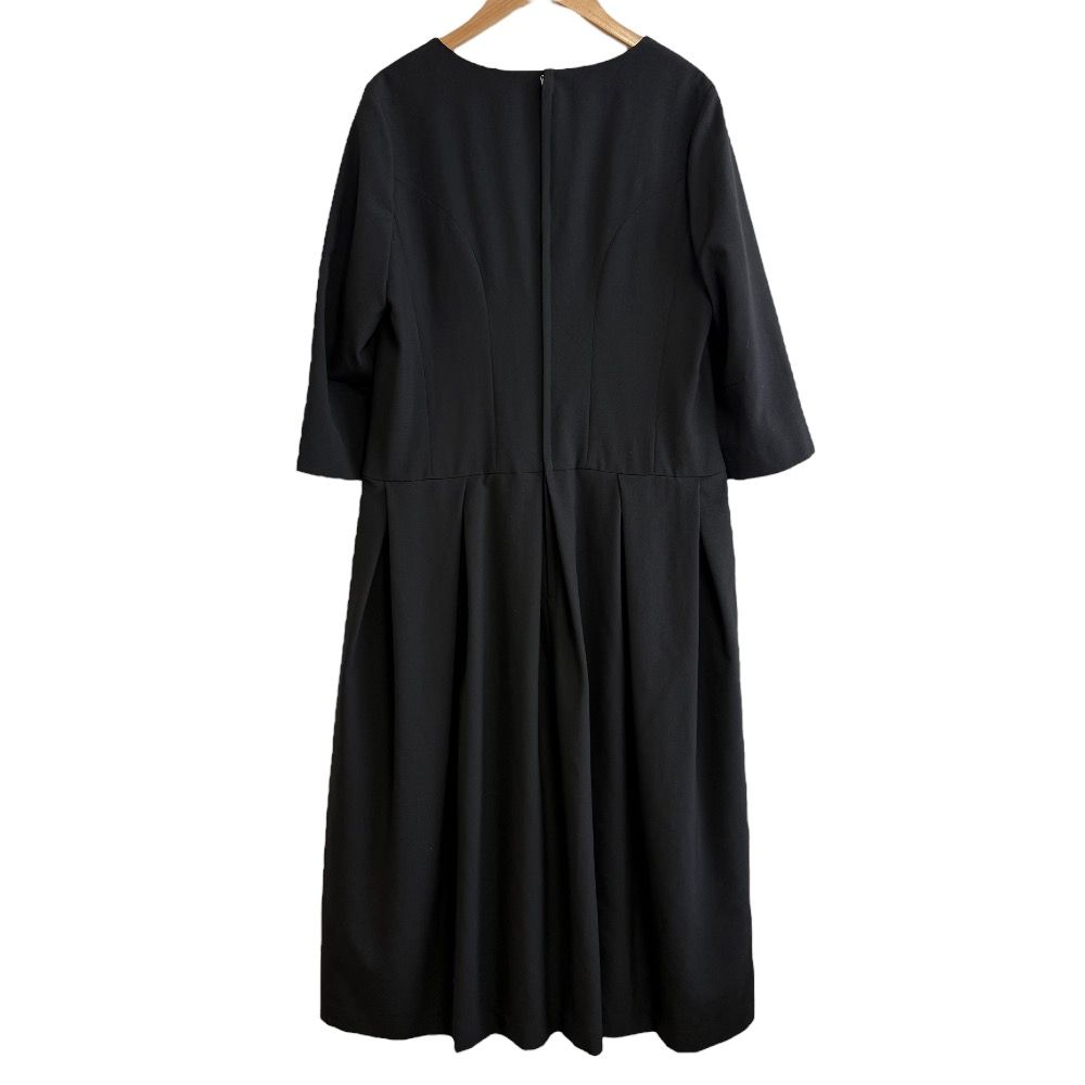 美品 AD2019 COMME des GARCONS コムデギャルソン バックプリーツ 七分
